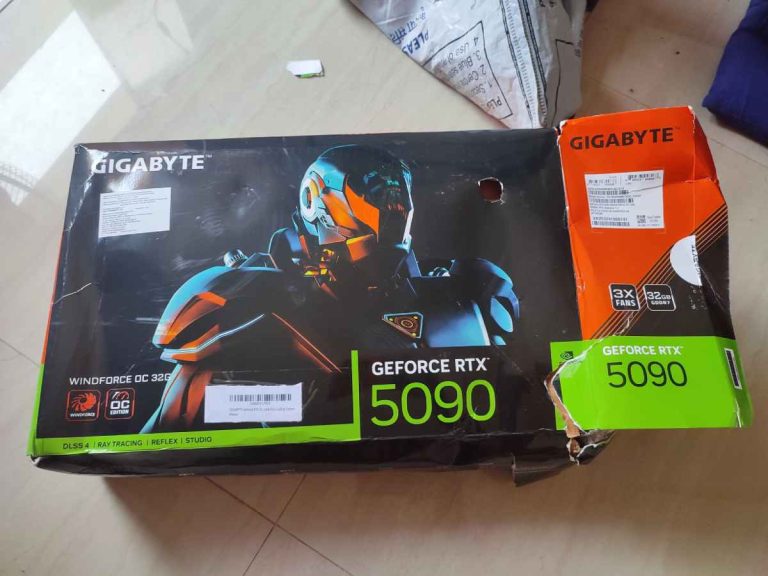 Imaginem comprar uma RTX 5090 na Amazon, e receber um detergente!
