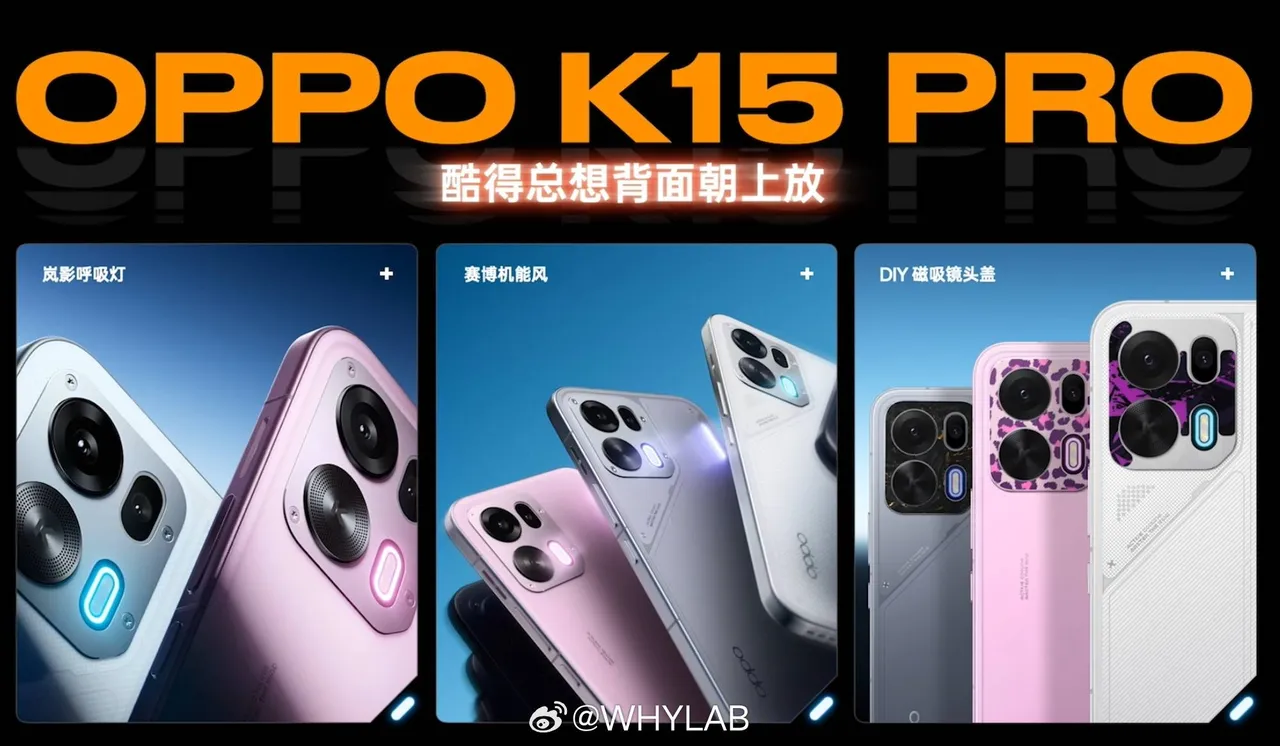 OPPO K15 Pro aposta em ventoinha integrada e resistência IP69