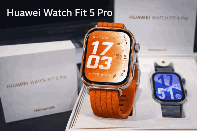 Huawei Watch Fit 5 Pro surge em imagens com ecrã maior