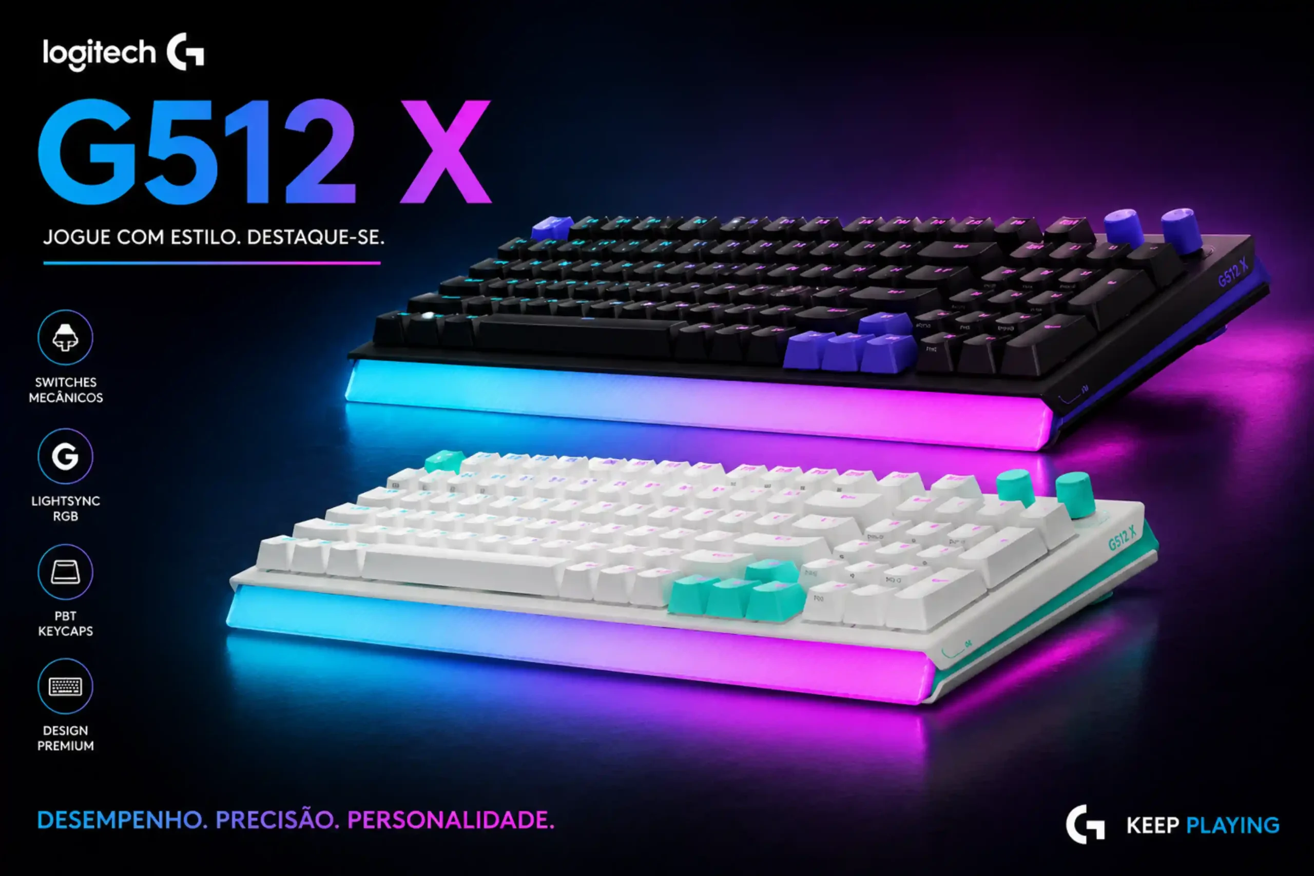 Logitech G512 X: A Logitech quer mudar a forma como jogas com este teclado