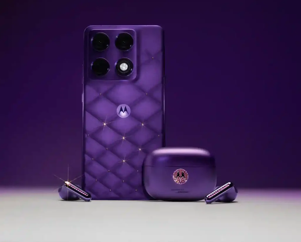 Motorola aposta no luxo com nova Brilliant Collection com cristais Swarovski