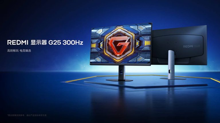 Xiaomi lança monitor Redmi G25 2026: 240Hz a preço absurdo... na china
