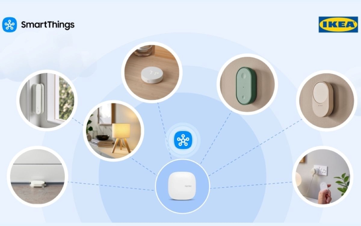 Samsung integra dispositivos IKEA no SmartThings e simplifica tudo
