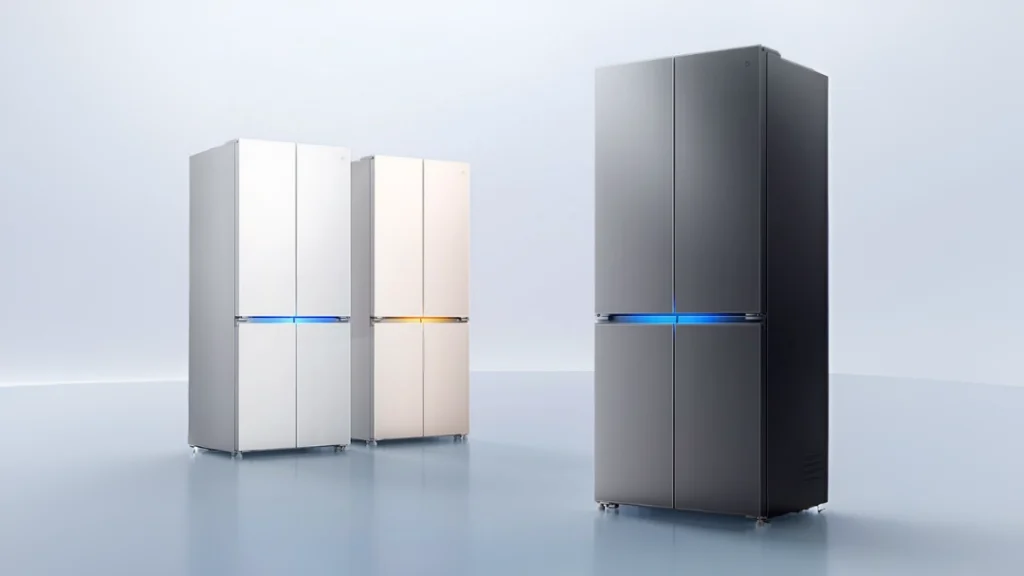 Xiaomi lança frigorífico inteligente 508L com gelo em 55 minutos 2 Xiaomi lança frigorífico inteligente 508L com gelo em 55 minutos