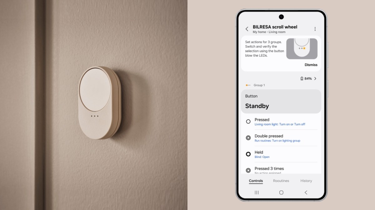 Samsung integra dispositivos IKEA no SmartThings e simplifica tudo