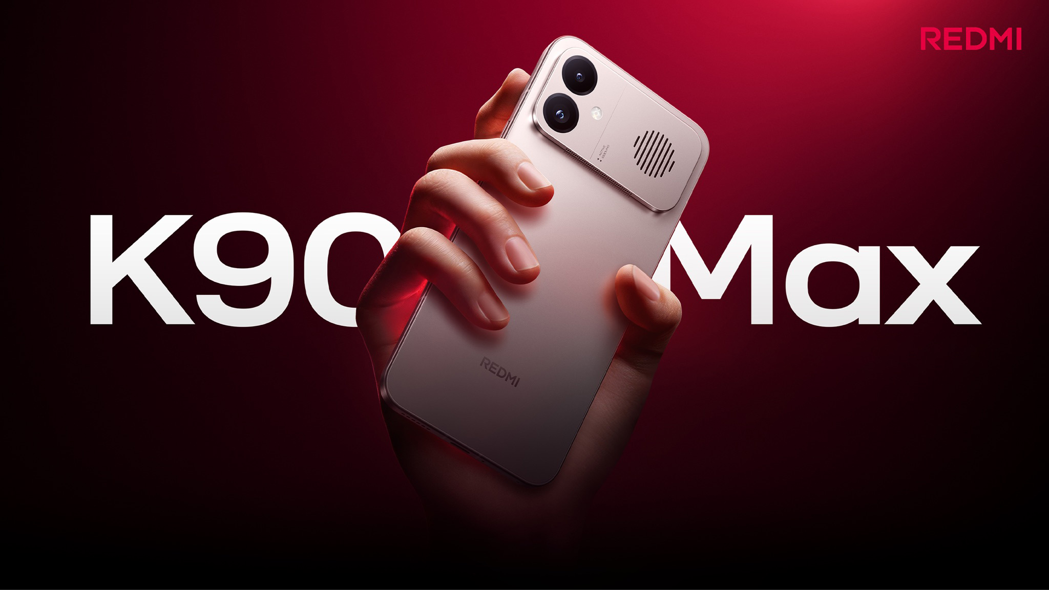 Redmi K90 Max chega com ventoinha integrada e bateria absurda de 8500mAh