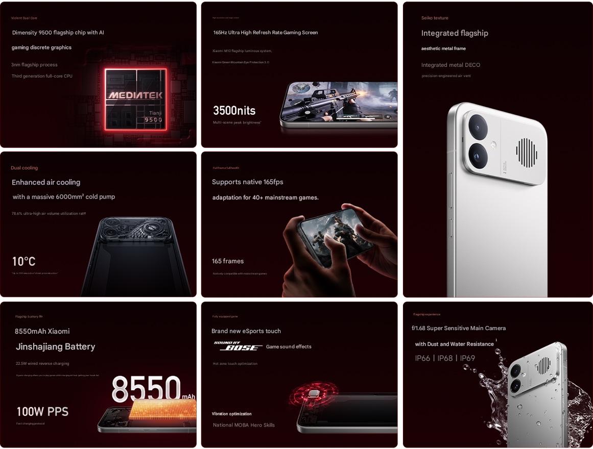 Redmi K90 Max chega com ventoinha integrada e bateria absurda de 8500mAh