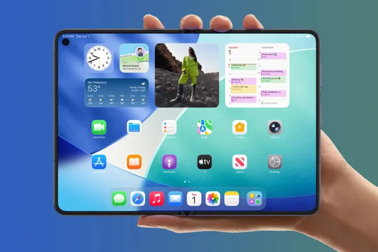 iPhone Fold surge novamente em hands on, mas desta vez em branco