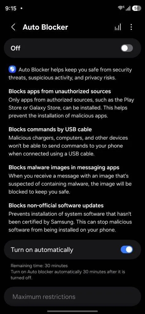 One UI 9 Beta está a bloquear APKs e isso não é um bug 3 One Ui 9 Beta
