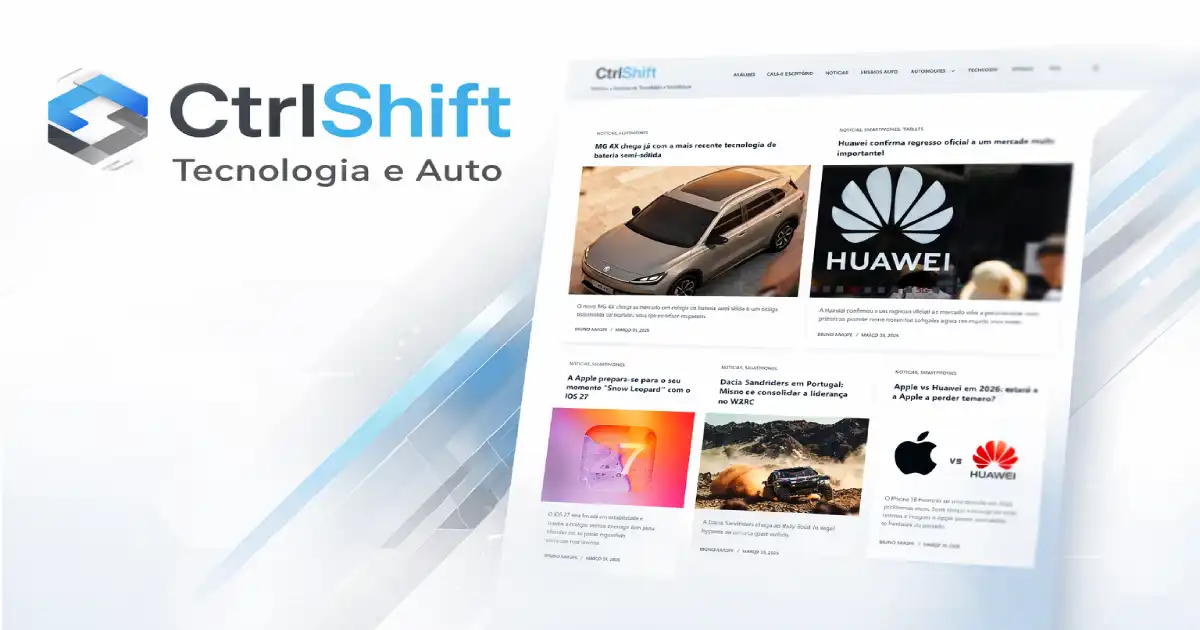 CtrlShift - Tecnologia, Gadgets e Mobilidade Digital
