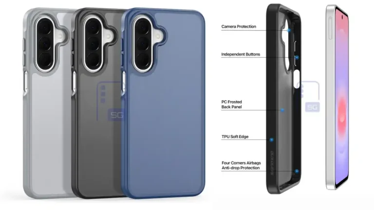 Samsung Galaxy A27 aparece em renders dentro de capas com novo design