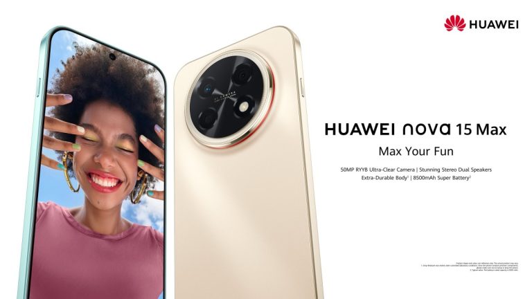Huawei Nova 15 Max: bateria de 8.500mAh e lançamento global a 7 de maio