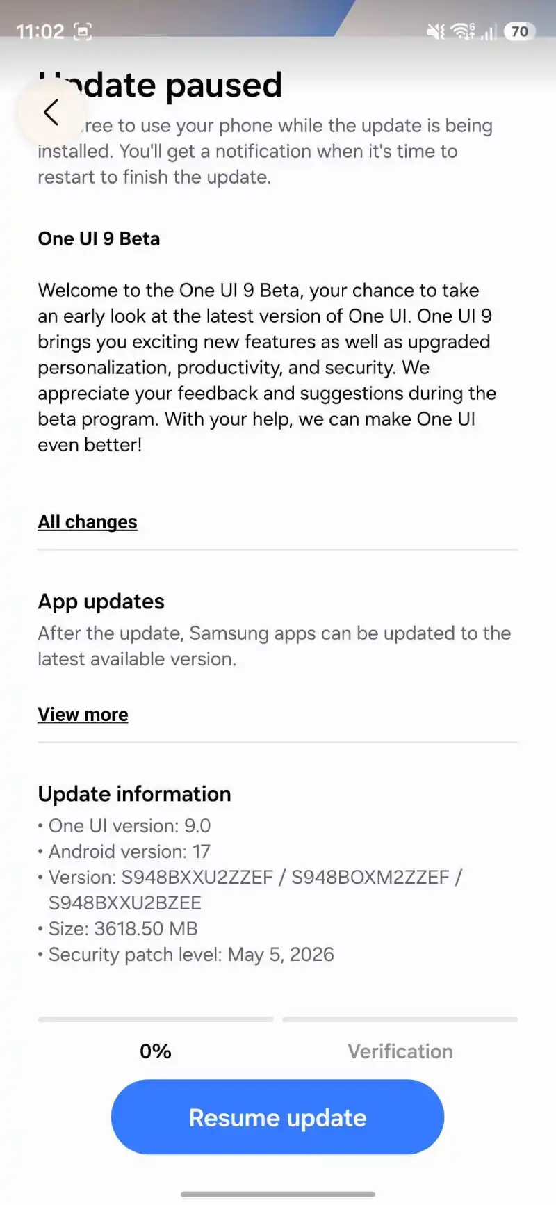 One UI 9