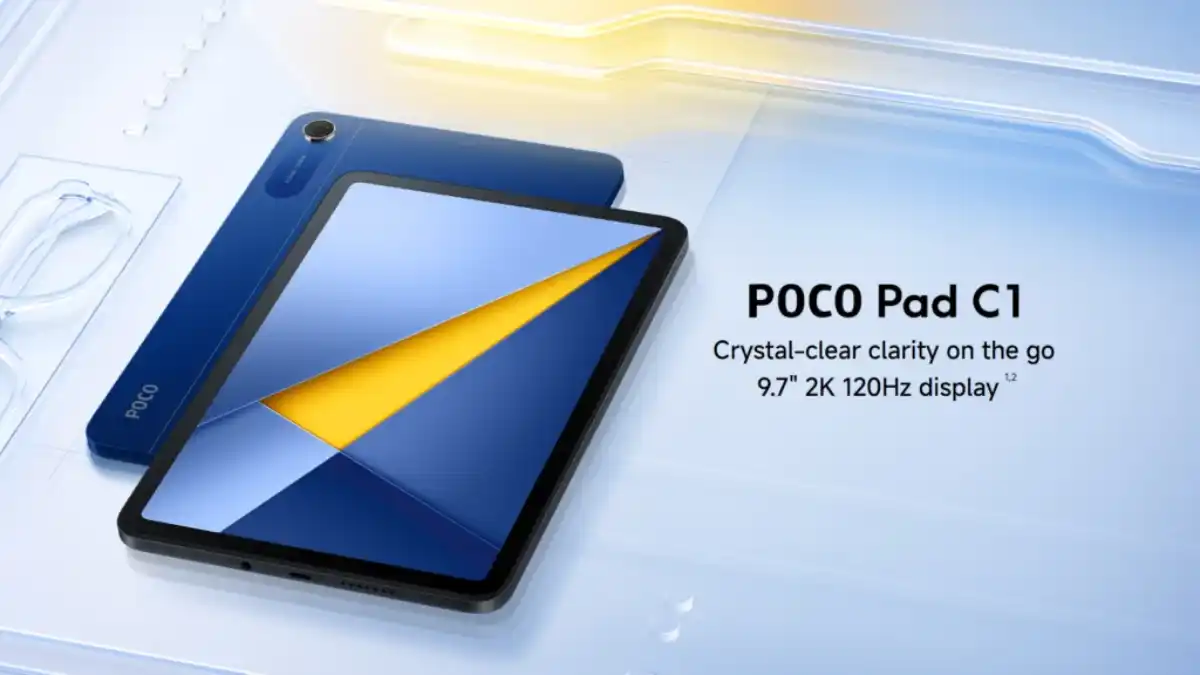 POCO Pad C1 lançado globalmente aposta em ecrã 2K e bateria de 7.600mAh