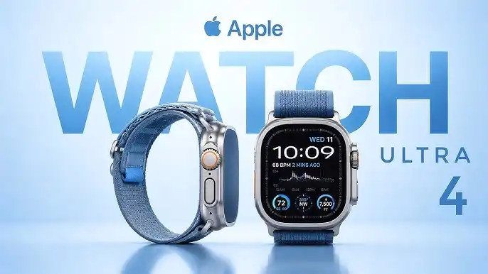 Apple Watch Ultra 4 com design renovado e novos sensores a caminho