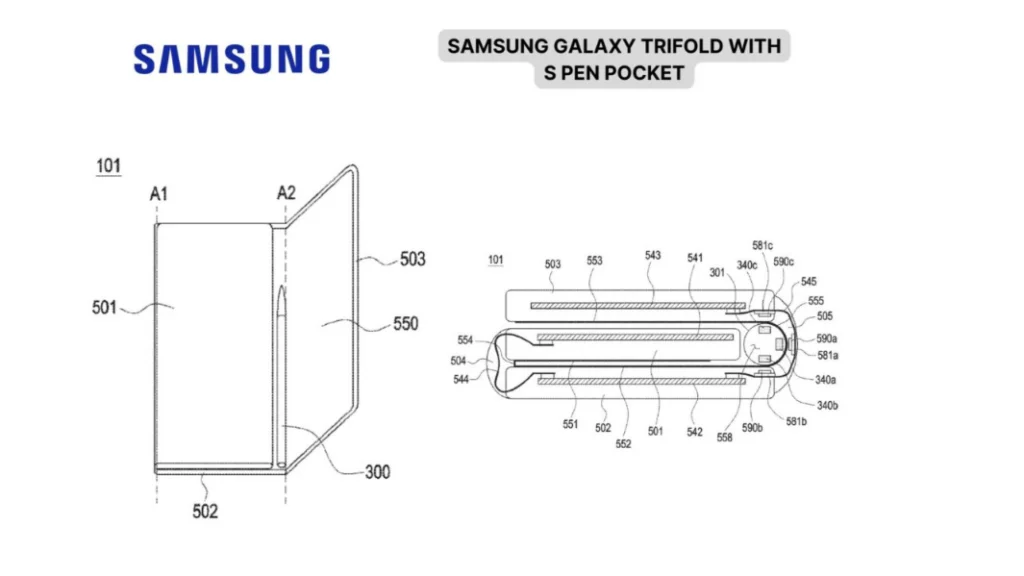 Samsung já pensa num Galaxy Z TriFold com S Pen integrado - E a ideia até faz sentido