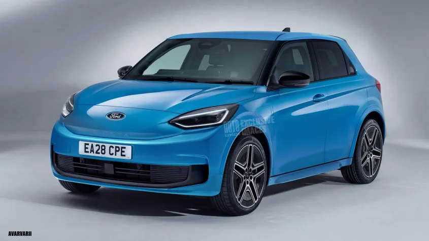 Ford Fiesta Render
