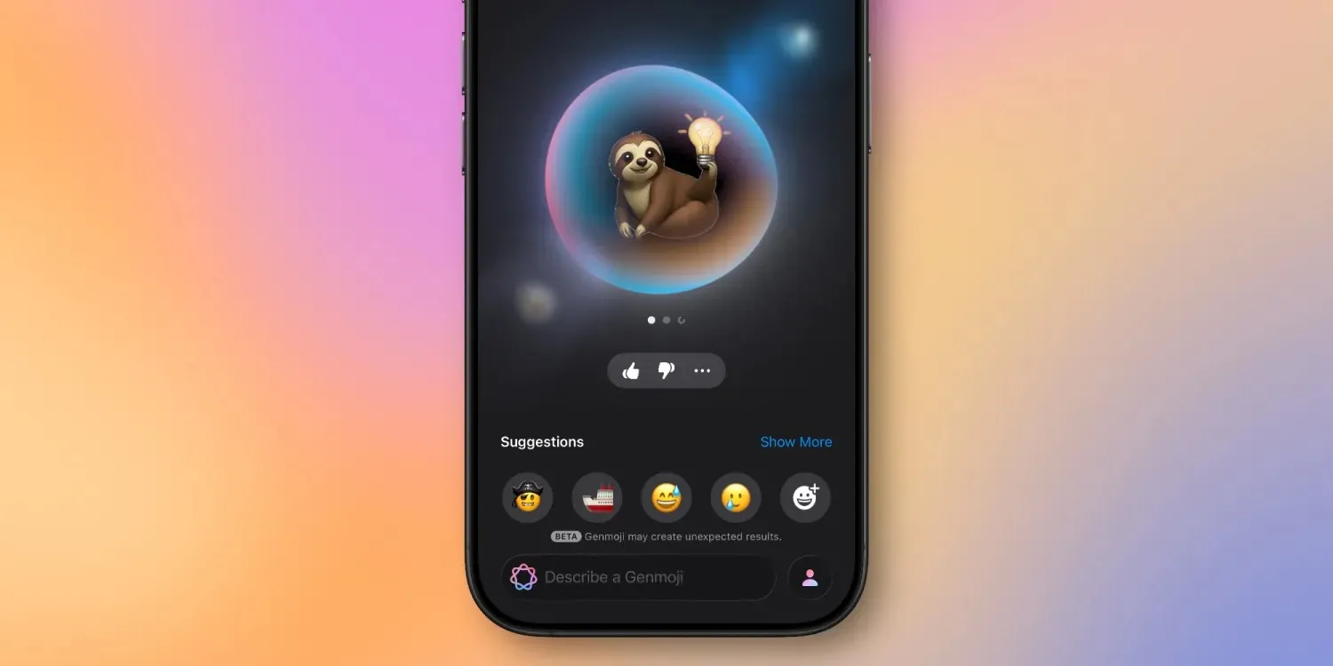 OS 27 vai sugerir Genmoji automáticos com base nas fotos e histórico de escrita 2 genmoji