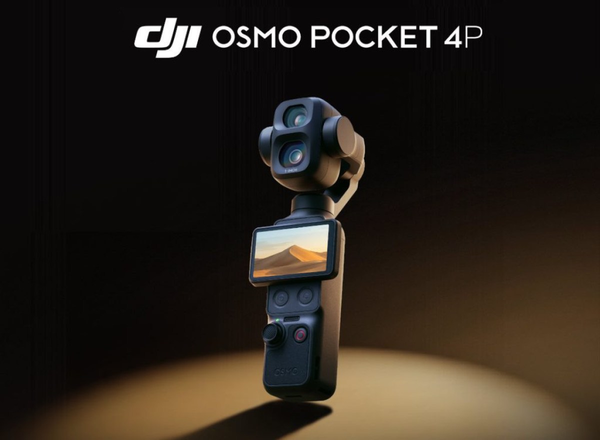 DJI revela a Osmo Pocket 4P focada em filmmakers independentes