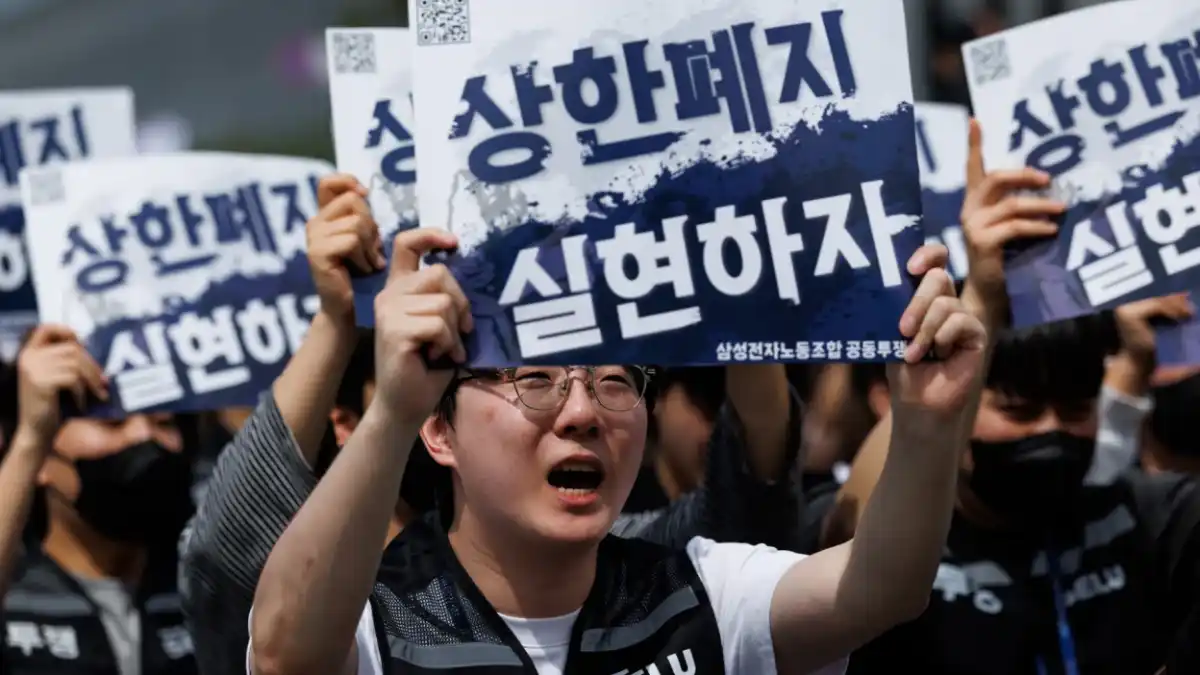 Samsung enfrenta maior greve da sua história por causa dos bónus 1 Samsung enfrenta maior greve da sua história por causa dos bónus