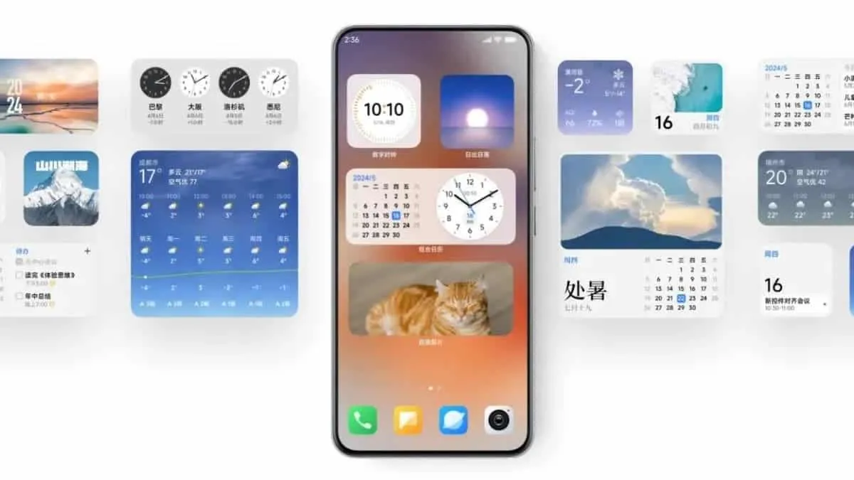 HyperOS 4 pode transformar completamente os smartphones Xiaomi com visual “Liquid Glass”