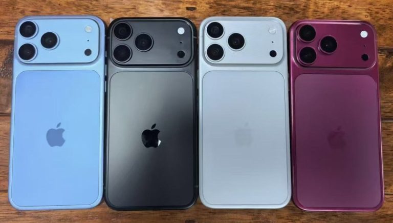 Nova fuga de informação revela as possíveis cores do iPhone 18 Pro