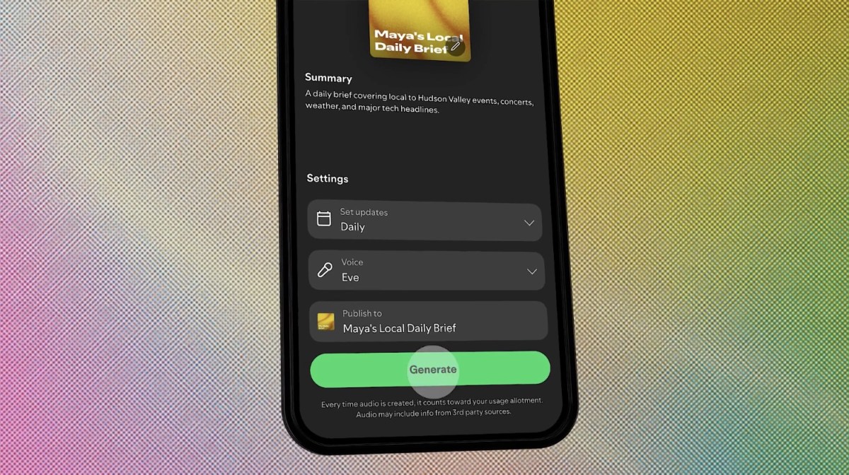 Nova funcionalidade do Spotify usa IA para gerar podcasts privados à medida de cada utilizador