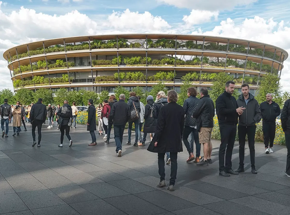 Este estádio na Sérvia, é igualmente um jardim! Será este o futuro? 1 Este estádio na Sérvia, é igualmente um jardim! Será este o futuro?