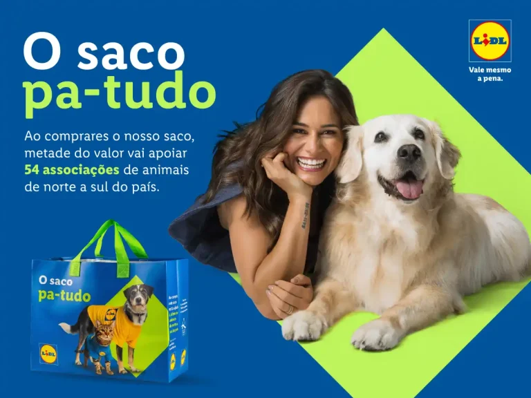 Lidl lança saco solidário para ajudar associações de proteção animal