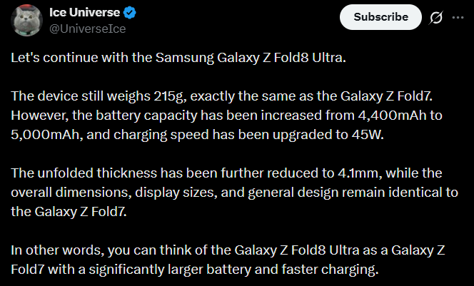 Samsung prepara finalmente a melhoria que os fãs dos Fold mais pediam