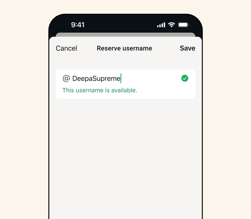 WhatsApp começa a permitir nomes de utilizador sem revelar o número de telefone 2 whatsapp