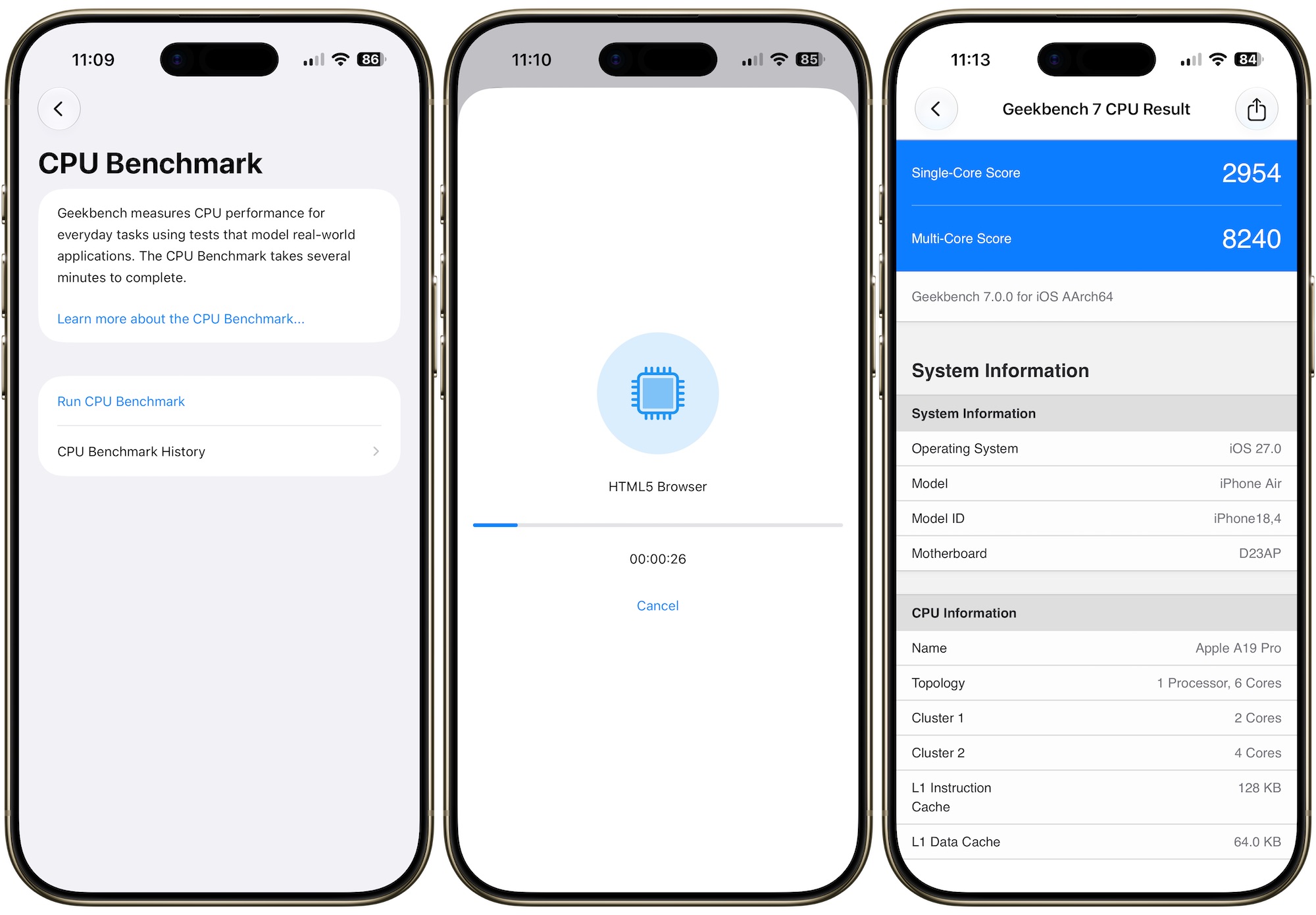 Geekbench 7 