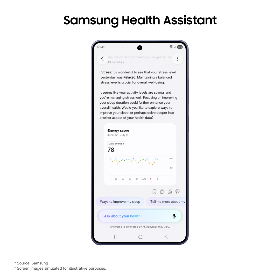 samsung health assistant