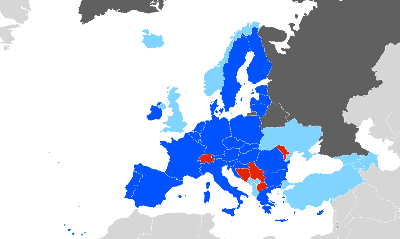 mapa tarifas europa