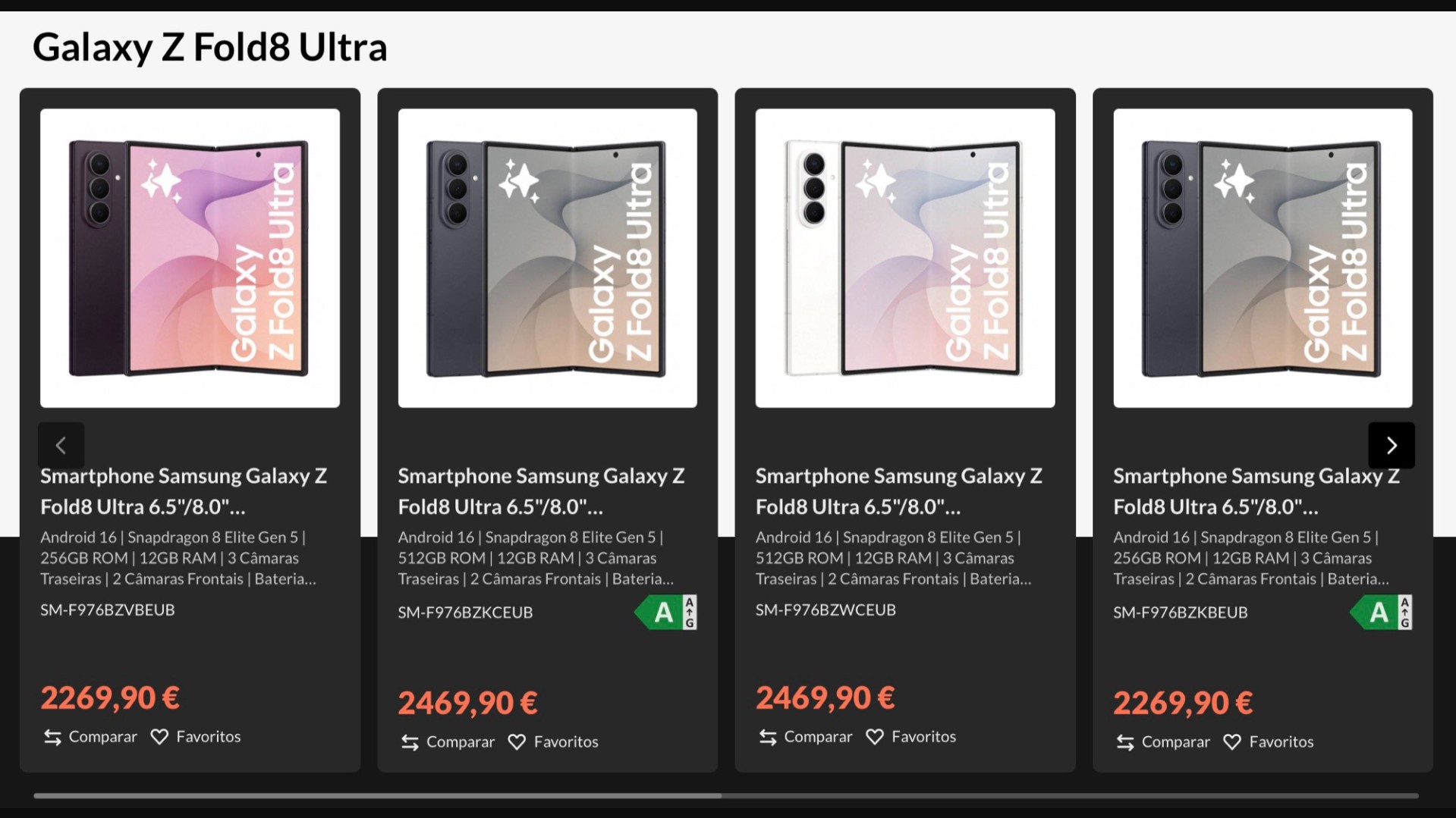 PCDIGA revelou mais cedo o Samsung Galaxy Z Fold 8! E preços assustam!