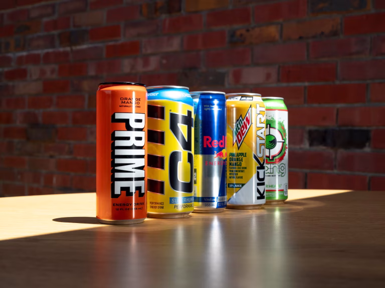 bebidas energéticas Inglaterra