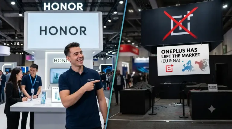 Honor goza com OnePlus após saída da Europa e Estados Unidos