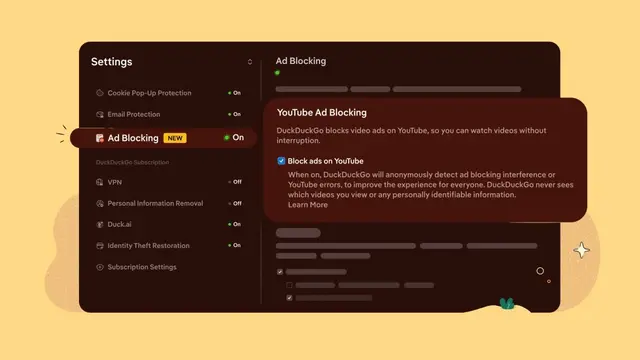 Este browser bloqueia anúncios do YouTube sem extensões