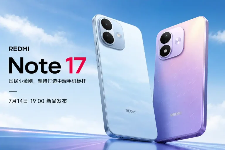 Redmi Note 17 chega a 14 de julho com bateria de 9.000 mAh e resistência IP69K 5 Redmi Note 17