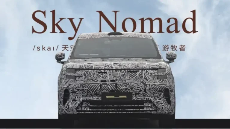 Xiaomi vai apostar em automóveis com extensores de autonomia EREV: Sky Nomad 2 Xiaomi Sky Nomad