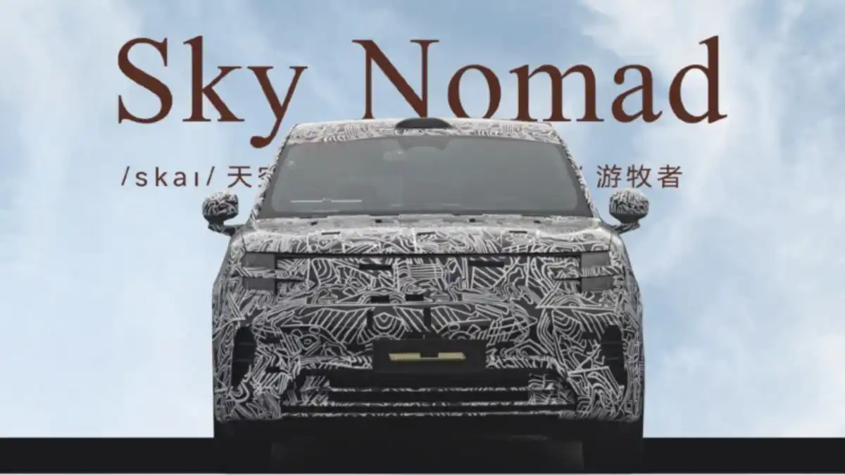Xiaomi vai apostar em automóveis com extensores de autonomia EREV: Sky Nomad 1 Xiaomi Sky Nomad