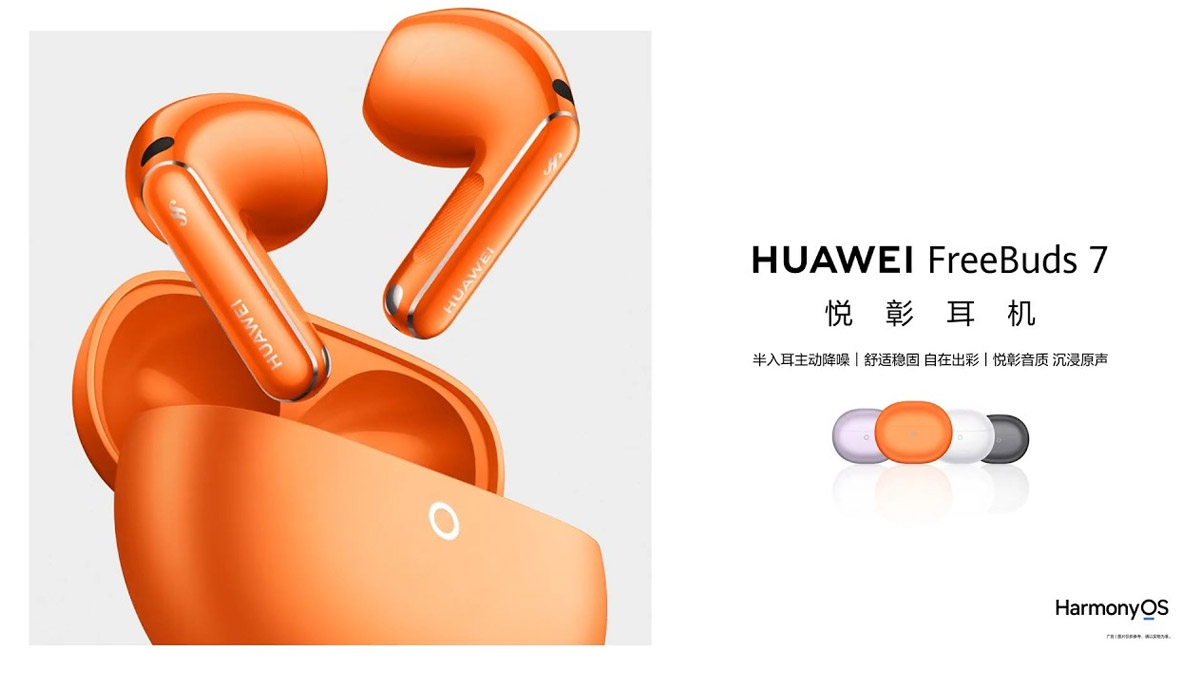 Lançamento Huawei FreeBuds 7
