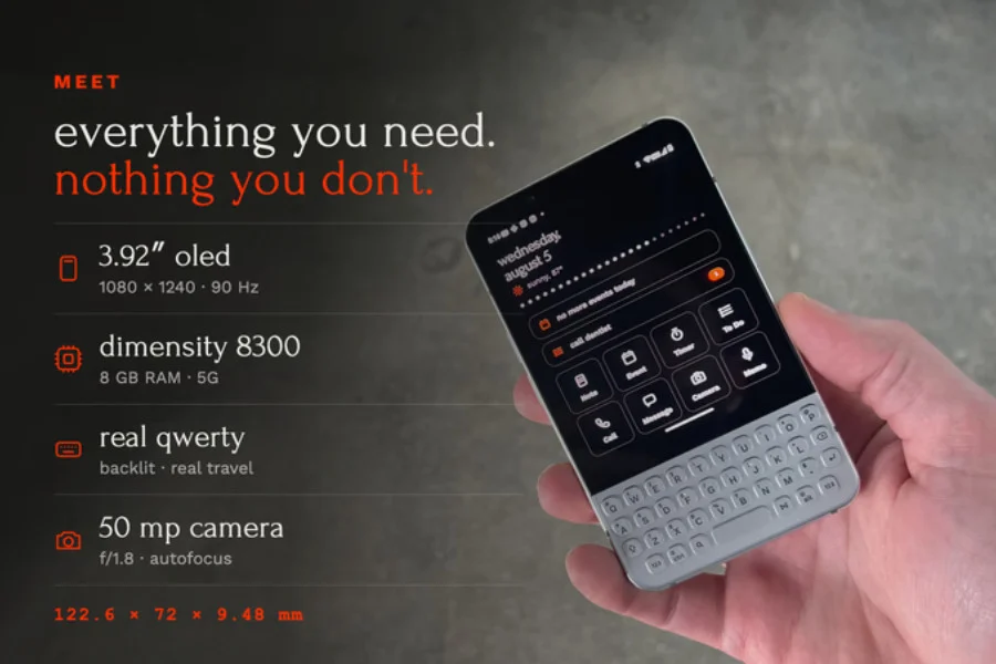 Minimal Phone 2 é para os que estão fartos dos smartphones tradicionais 4 Minimal Phone 2 é para os que estão fartos dos smartphones tradicionais