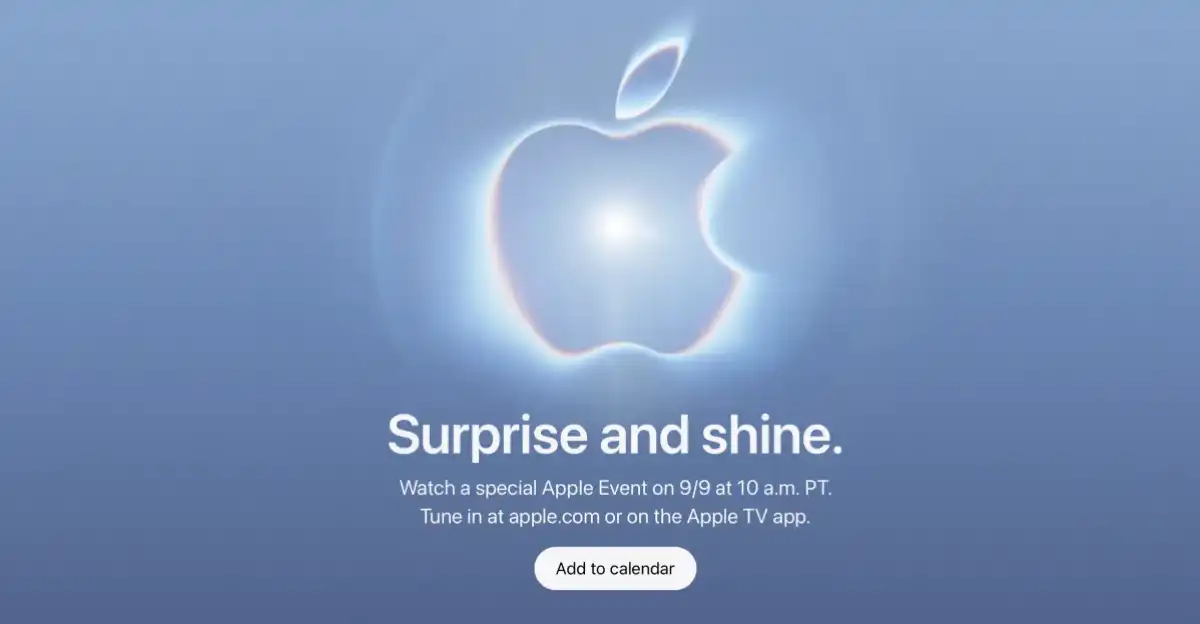 Apple lança hashmoji do evento de setembro na rede X