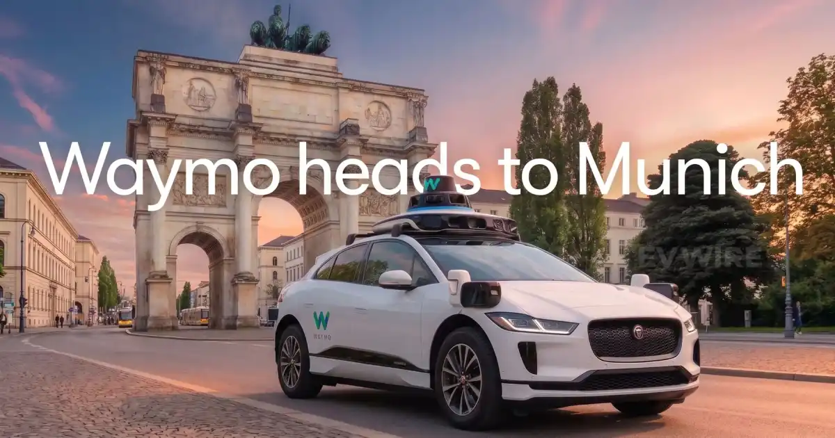 Waymo chega a Munique e traz robotáxis autónomos à Europa