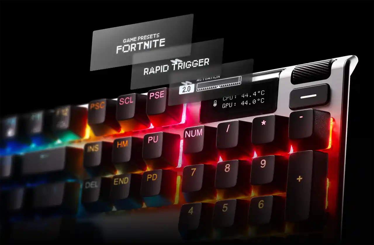 SteelSeries Apex Pro Gen 3 chegam a Portugal com switches Hall Effect de nova geração