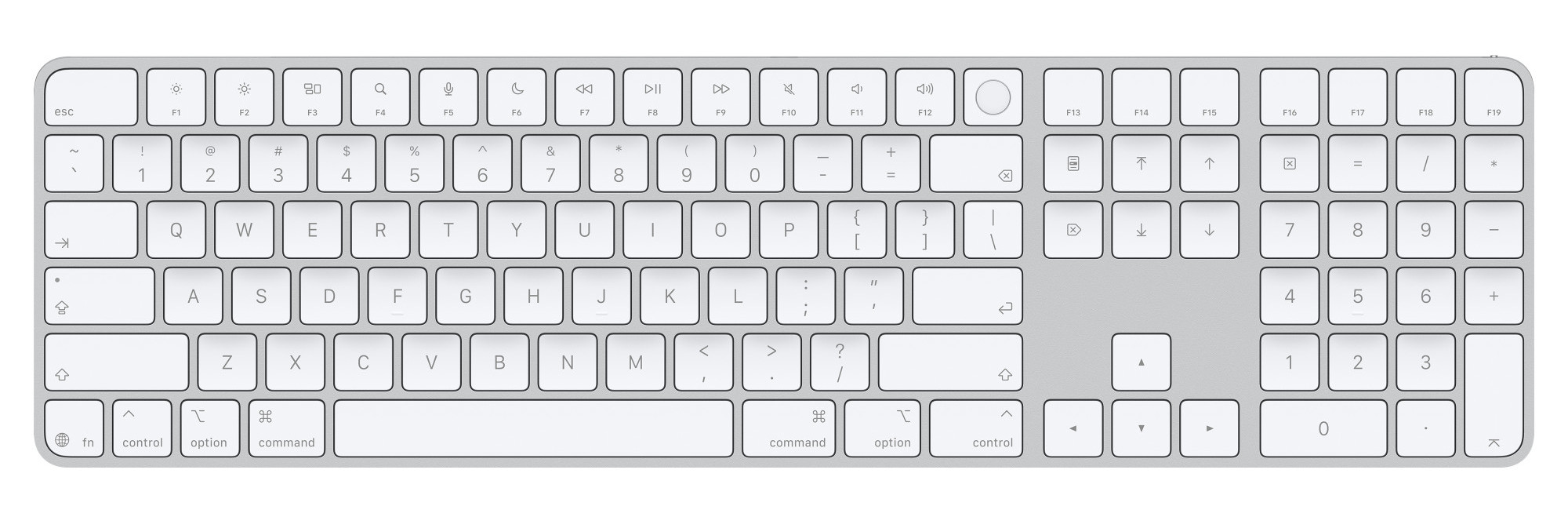 Apple substitui texto por ícones nos novos Magic Keyboard