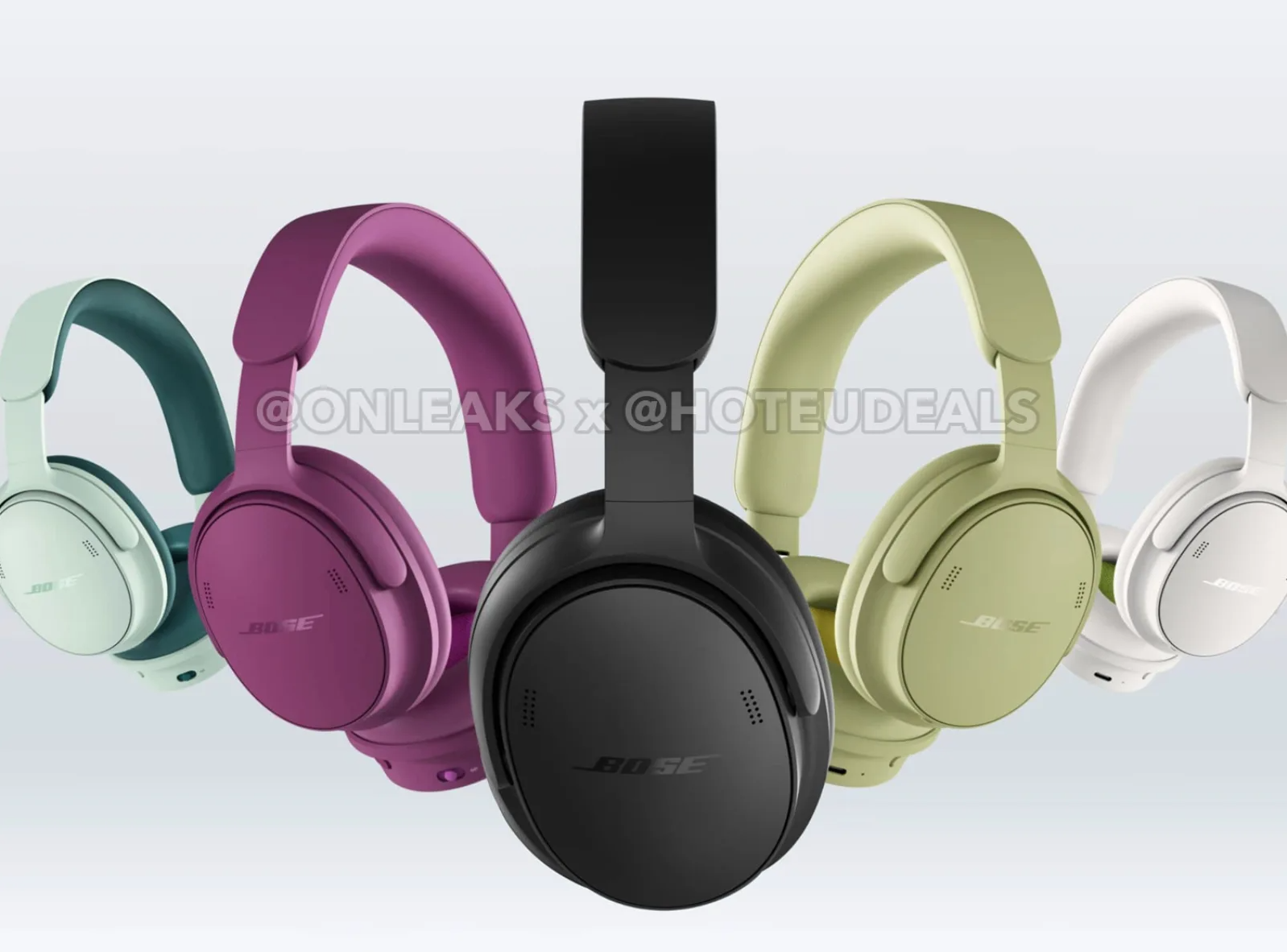 Bose QuietComfort (2ª geração): renders revelam novo design e seis cores