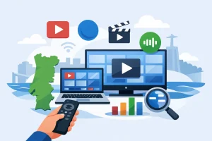 Serviços streaming comparados para Portugal