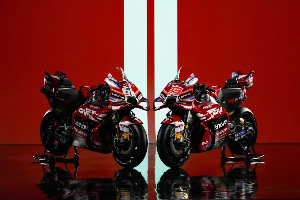 Lenovo acelera desenvolvimento da nova Ducati Desmosedici GP de 2027 2 Lenovo acelera desenvolvimento da nova Ducati Desmosedici GP de 2027